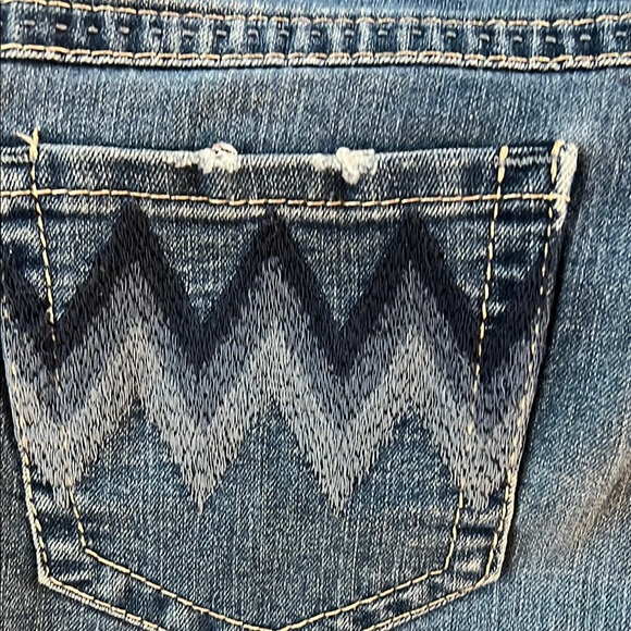 Seven skinny Blue Denim Jeans - Picture 6 of 9